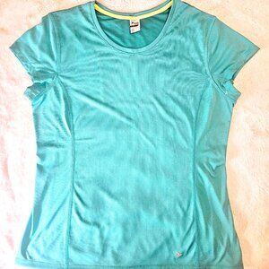 Old Navy Active Go-Dry Women's Short-sleeved Sports T-shirt Teal Size XL